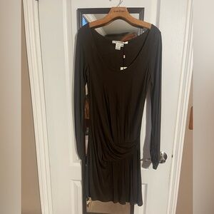Camilla Espresso Long Sleeve Dress